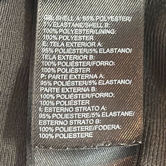 The North Face Hoodie Mens 2XL Gray Tenacious Hybrid Zip Soft Shell Jacket - Picture 8 of 10